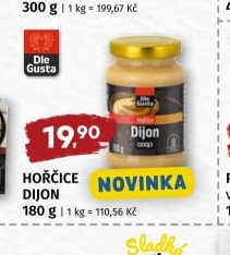 HOŘČICE DIJON
