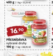 PŘESNÍDÁVKA vybrané druhy