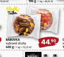 BÁBOVKA vybrané druhy