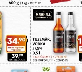 TUZEMÁK, VODKA