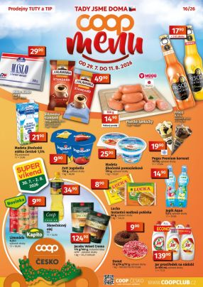 akční leták COOP 29.7.2026-11.8.2026