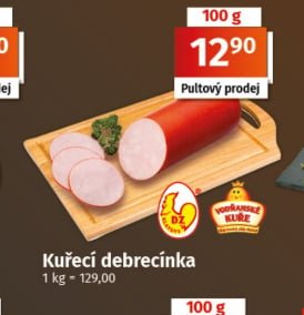 Kuřecí debrecínka