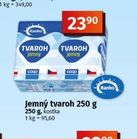 Jemný tvaroh