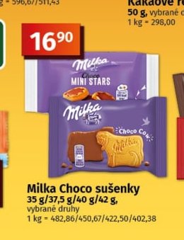 Milka Choco sušenky