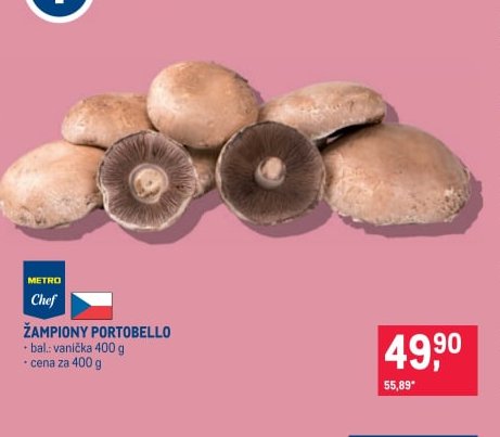 METRO Chef ŽAMPIONY PORTOBELLO