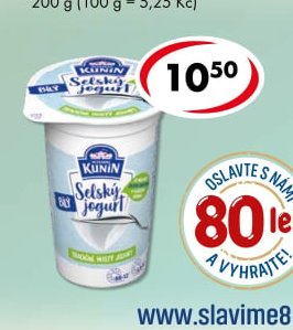 Selský jogurt bílý
