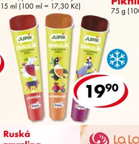 Jupík vodový nanuk