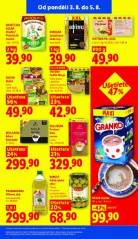 akční leták Lidl 3.8.2026-5.8.2026