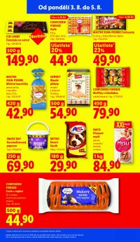 akční leták Lidl 3.8.2026-5.8.2026