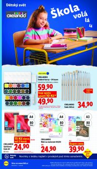 akční leták Lidl 3.8.2026-5.8.2026