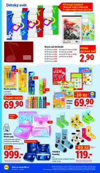 akční leták Lidl 3.8.2026-5.8.2026