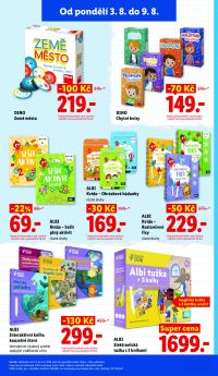 akční leták Lidl 3.8.2026-5.8.2026