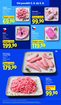 akční leták Lidl 3.8.2026-5.8.2026