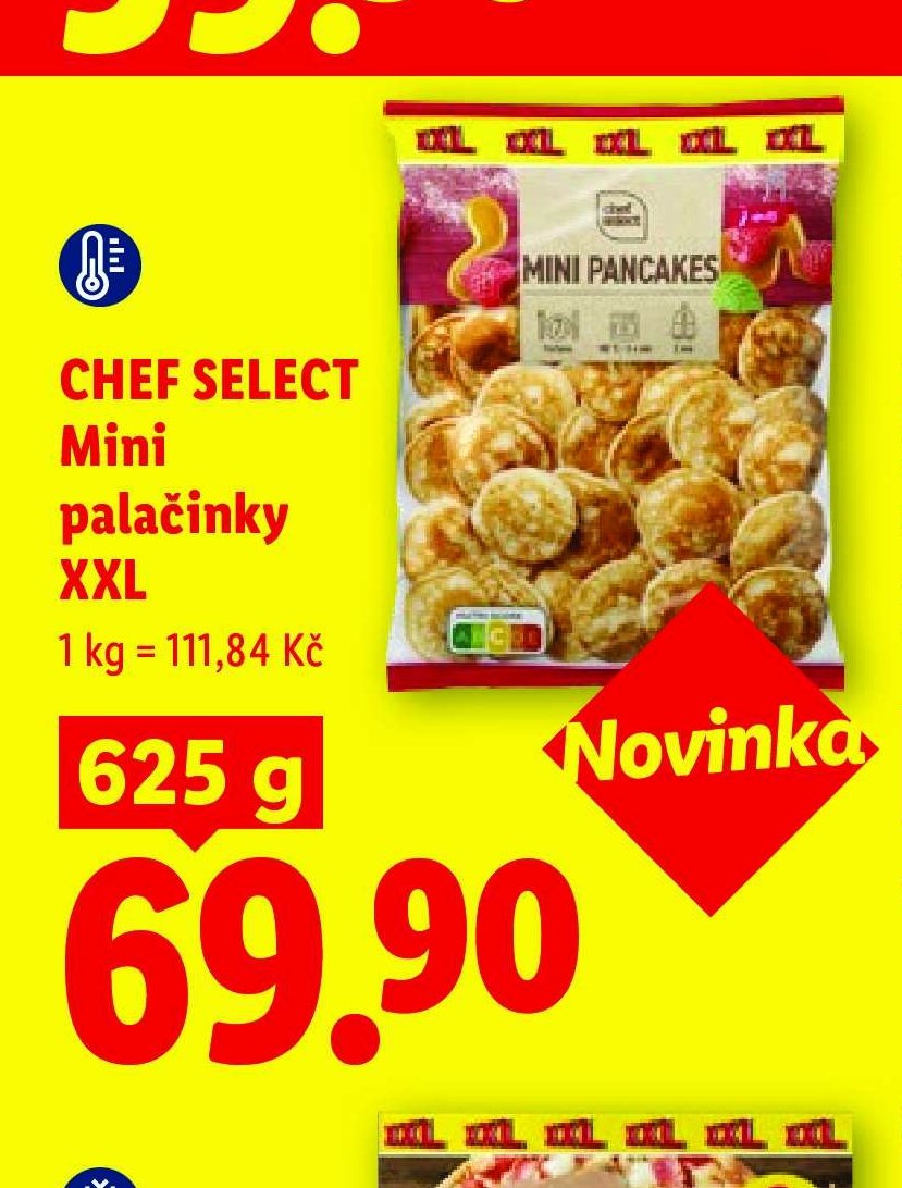 CHEF SELECT Mini palačinky XXL
