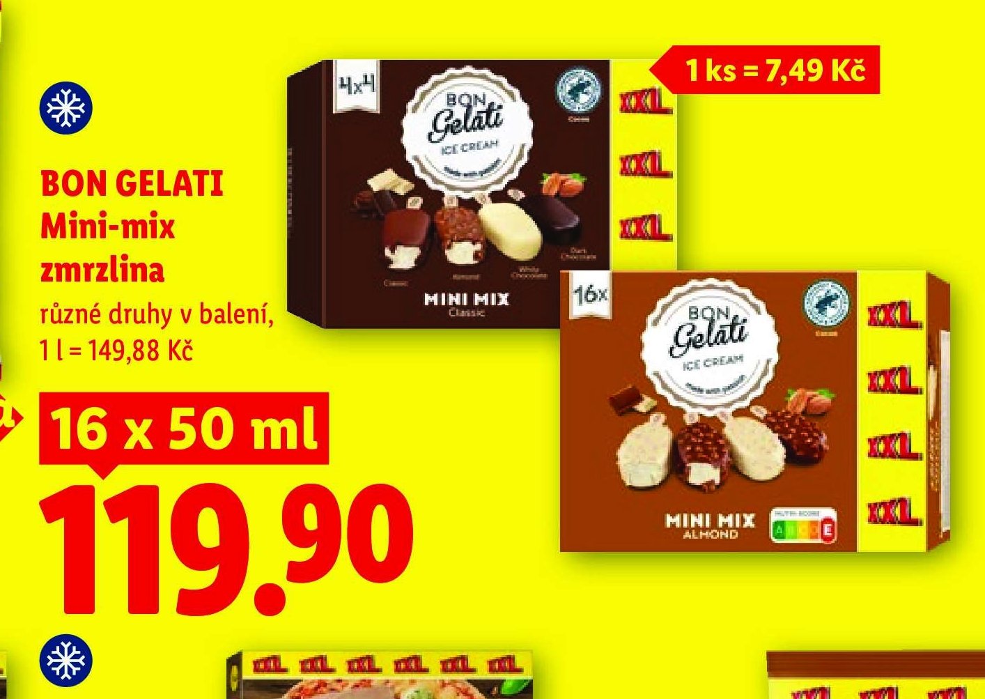 BON GELATI Mini-mix zmrzlina