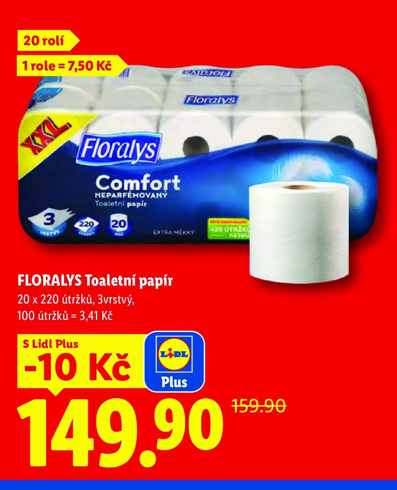 FLORALYS Toaletní papír