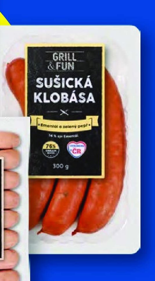 GRILL & FUN Sušická klobása