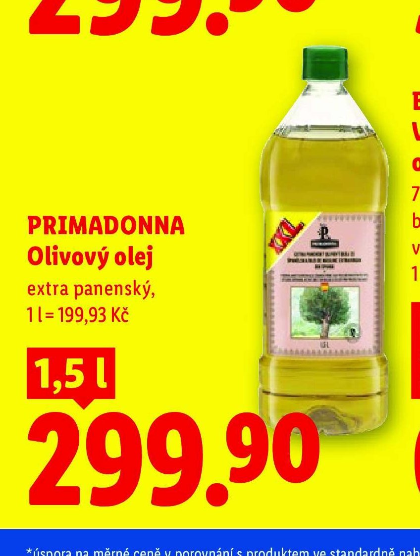 Primadonna olivový olej 1,5 l