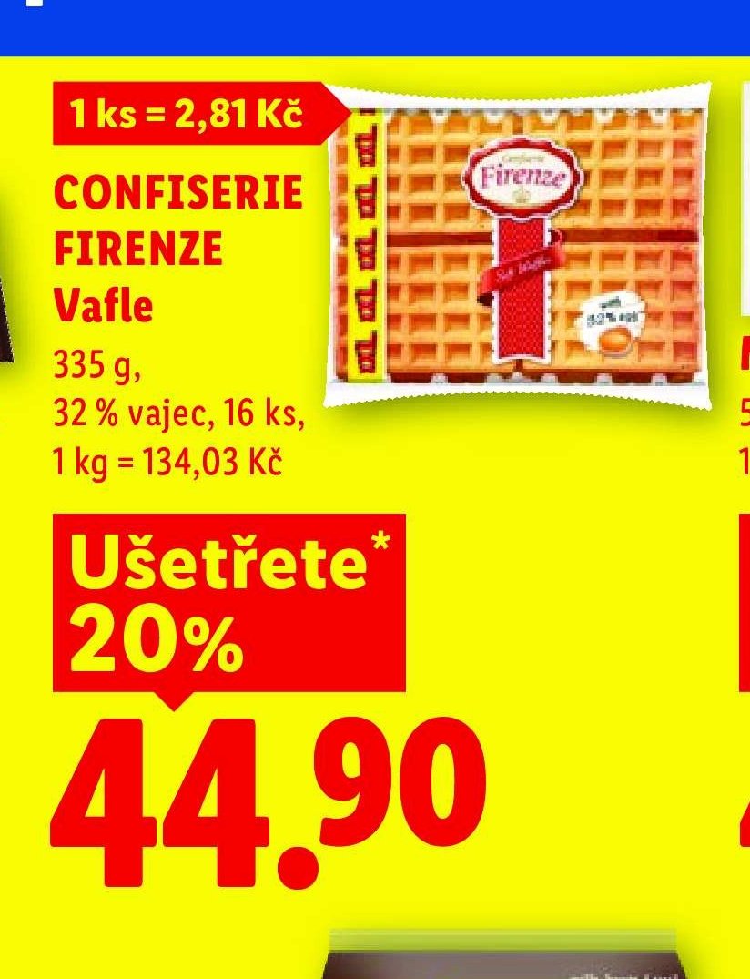 CONFISERIE FIRENZE Vafle