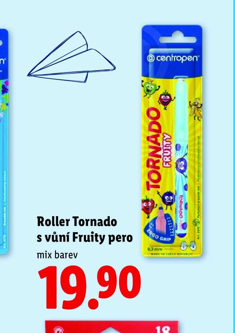 Roller Tornado s vůní Fruity pero
