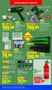 akční leták Lidl 3.8.2026-9.8.2026