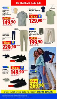 akční leták Lidl 3.8.2026-9.8.2026