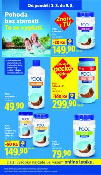akční leták Lidl 3.8.2026-9.8.2026