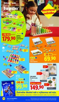 akční leták Lidl 3.8.2026-9.8.2026