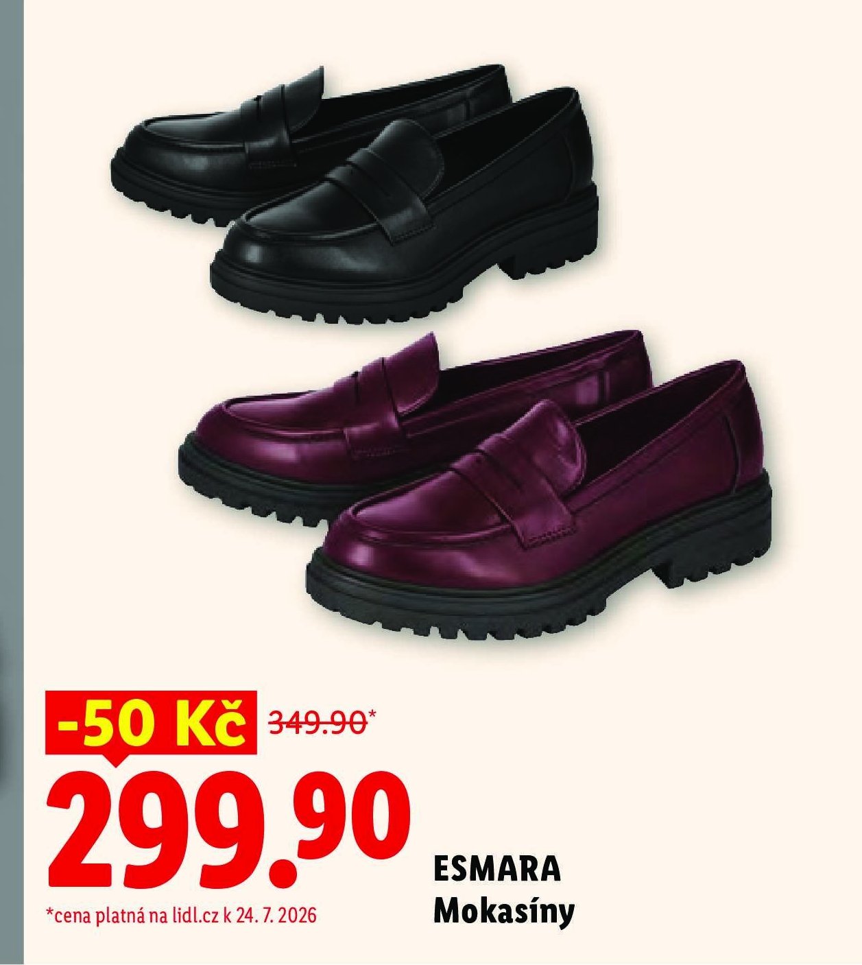 ESMARA Mokasíny