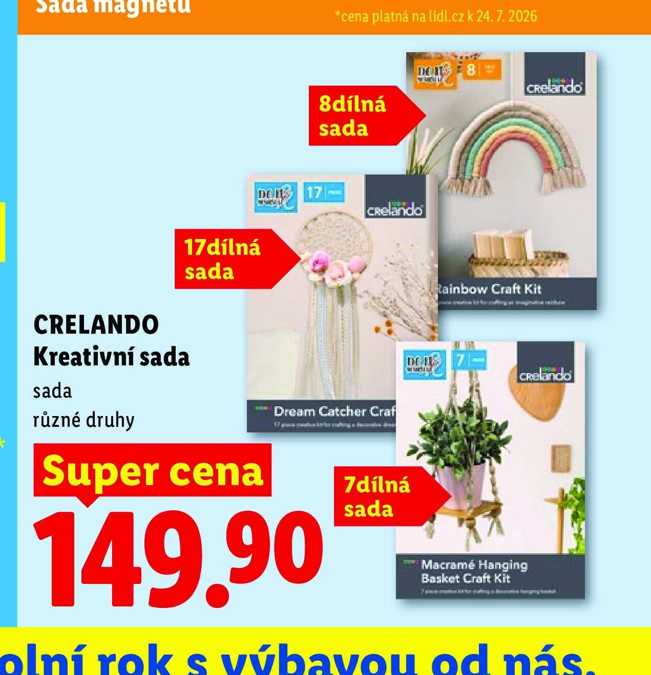 CRELANDO Kreativní sada