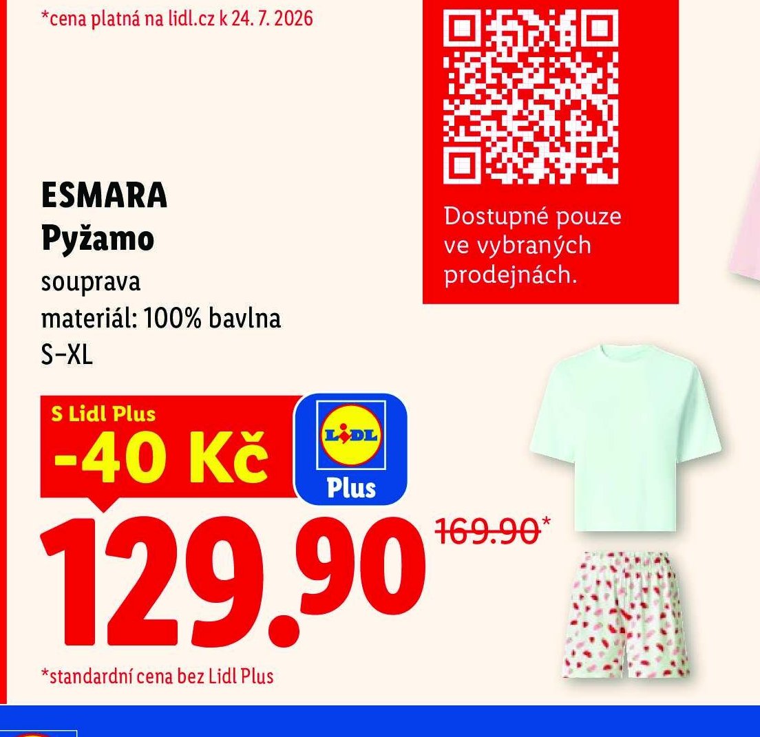 ESMARA Pyžamo souprava