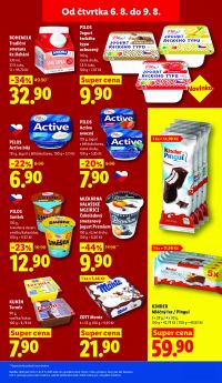 akční leták Lidl 6.8.2026-9.8.2026