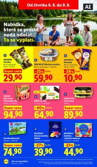 akční leták Lidl 6.8.2026-9.8.2026