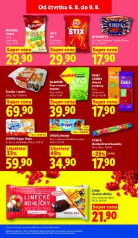 akční leták Lidl 6.8.2026-9.8.2026