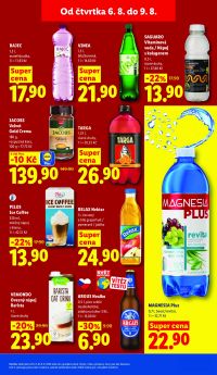 akční leták Lidl 6.8.2026-9.8.2026