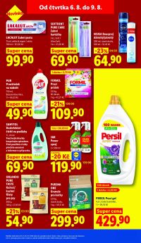 akční leták Lidl 6.8.2026-9.8.2026