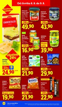 akční leták Lidl 6.8.2026-9.8.2026