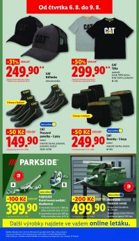 akční leták Lidl 6.8.2026-9.8.2026