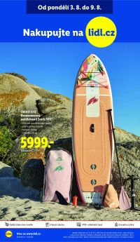 akční leták Lidl 6.8.2026-9.8.2026