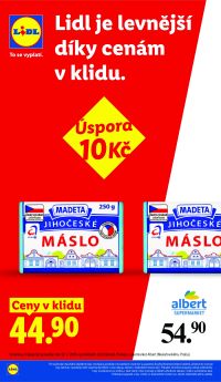 akční leták Lidl 6.8.2026-9.8.2026