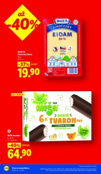 akční leták Lidl 6.8.2026-9.8.2026
