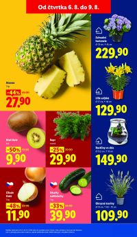 akční leták Lidl 6.8.2026-9.8.2026