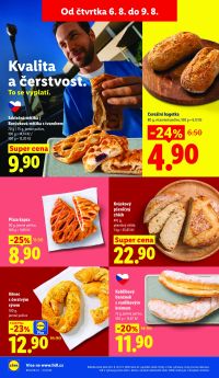 akční leták Lidl 6.8.2026-9.8.2026