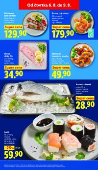 akční leták Lidl 6.8.2026-9.8.2026
