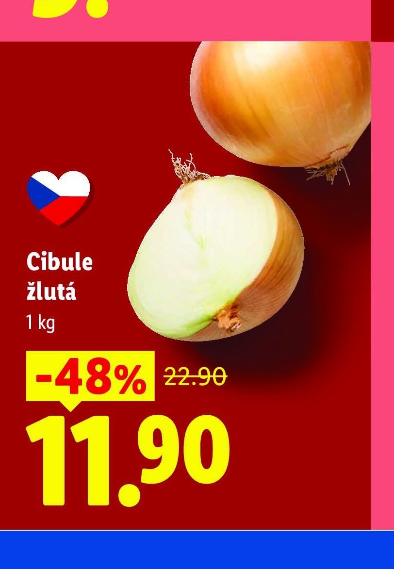 Cibule žlutá