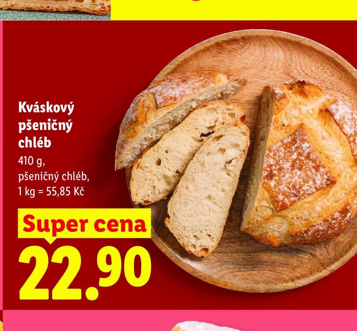 Kváskový pšeničný chléb