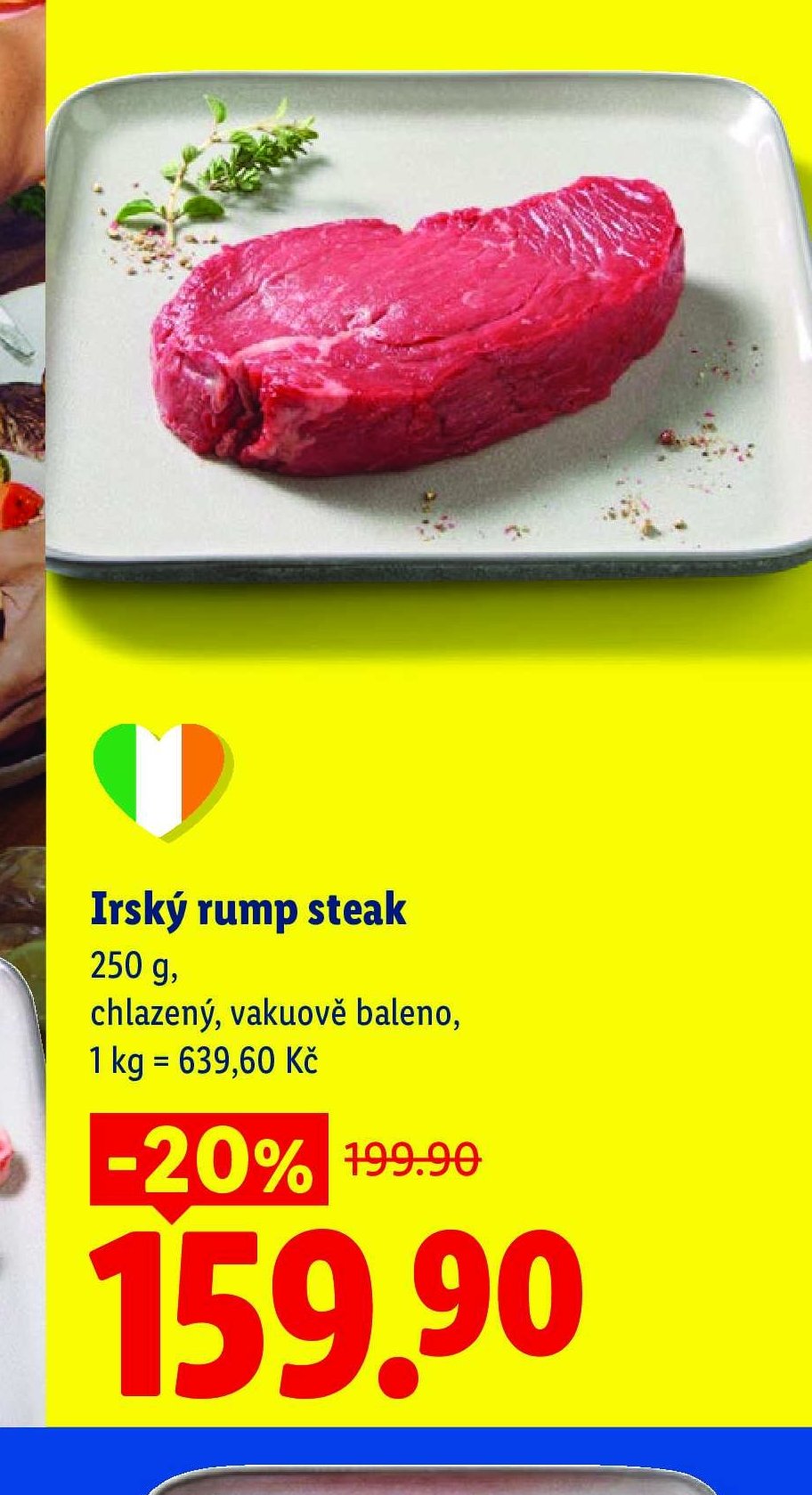 Irský rump steak