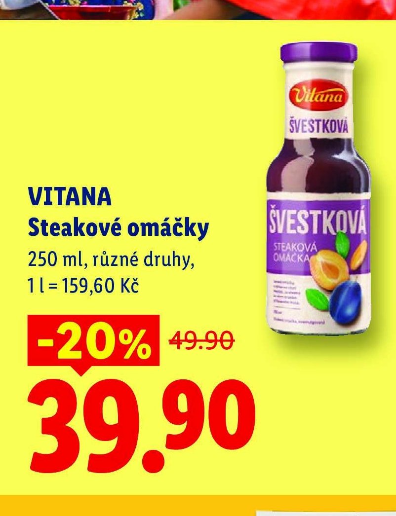 VITANA Steakové omáčky