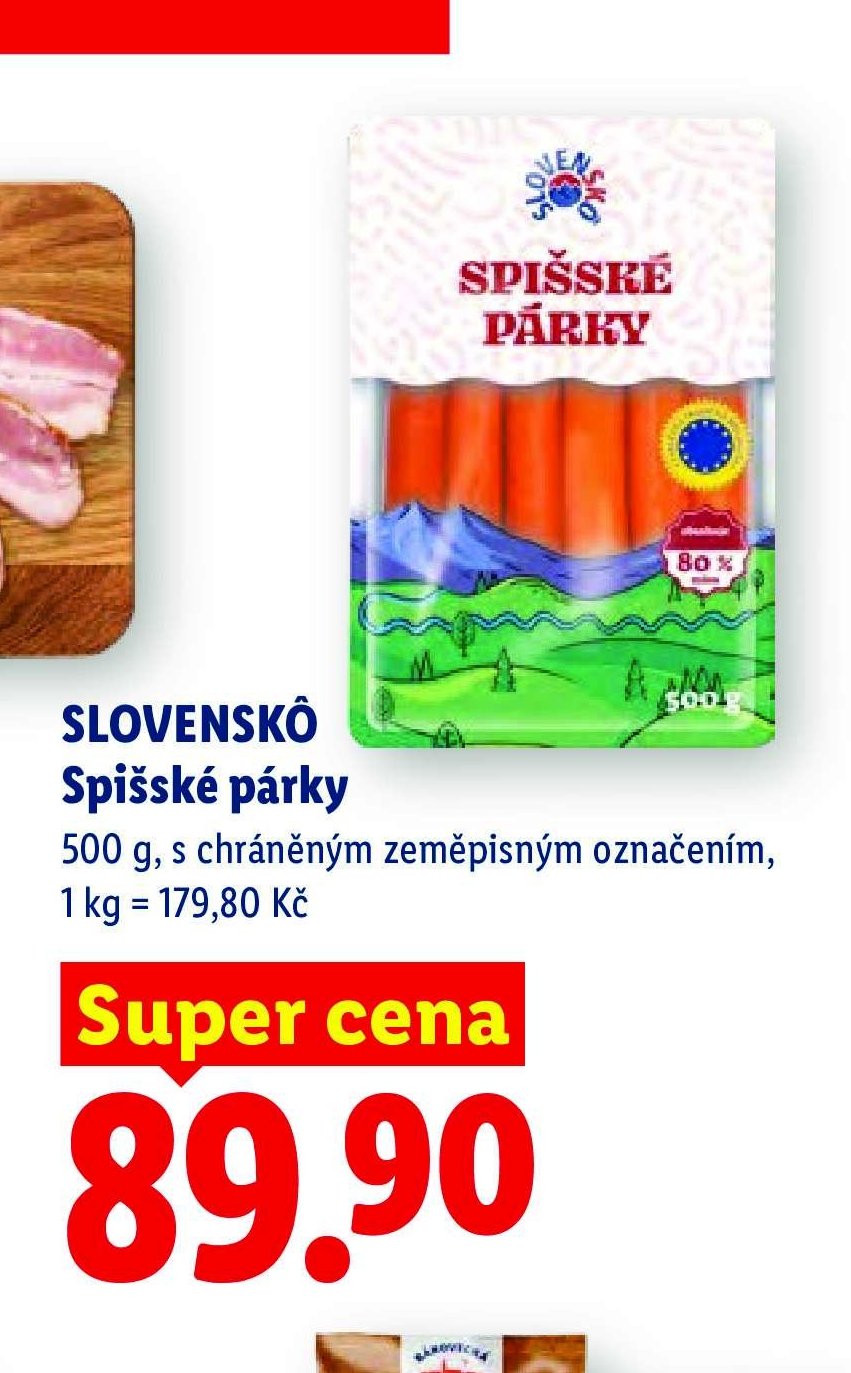 SLOVENSKÔ Spišské párky