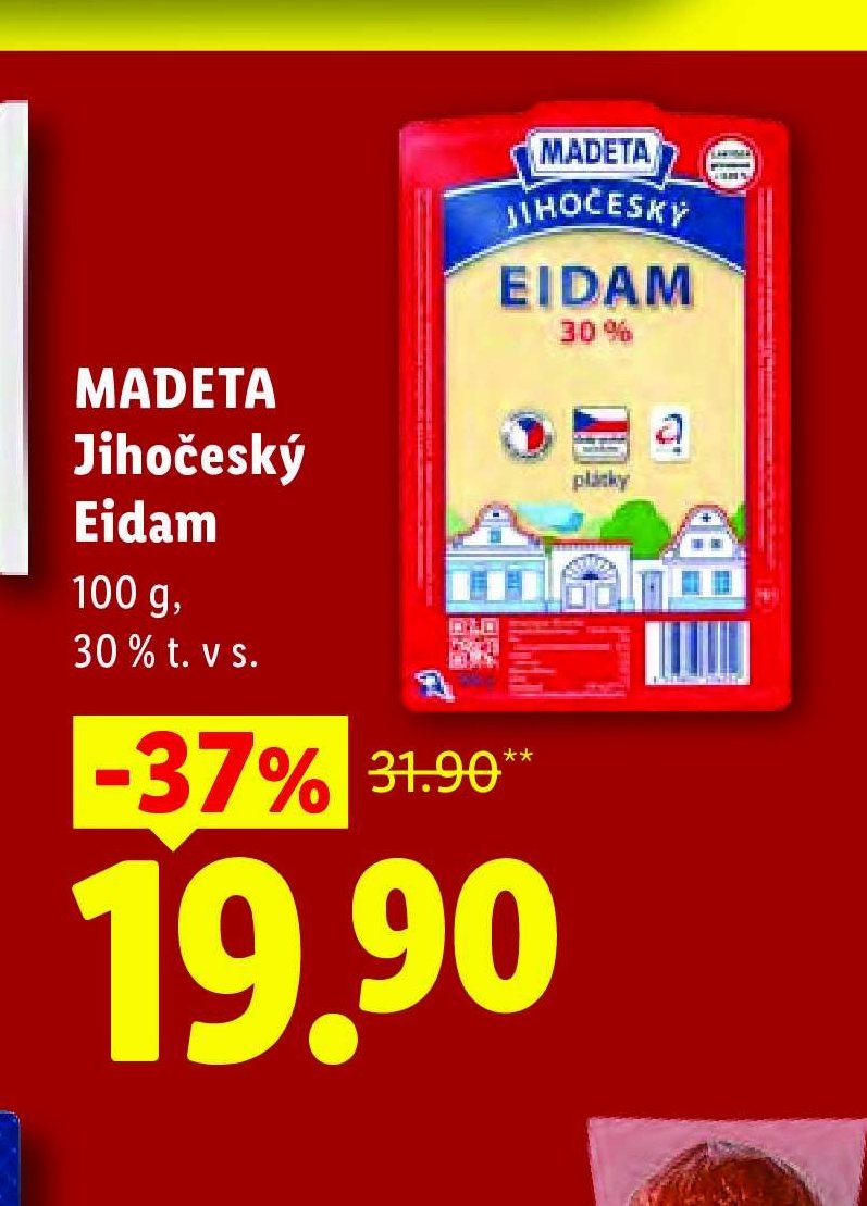 MADETA Jihočeský Eidam